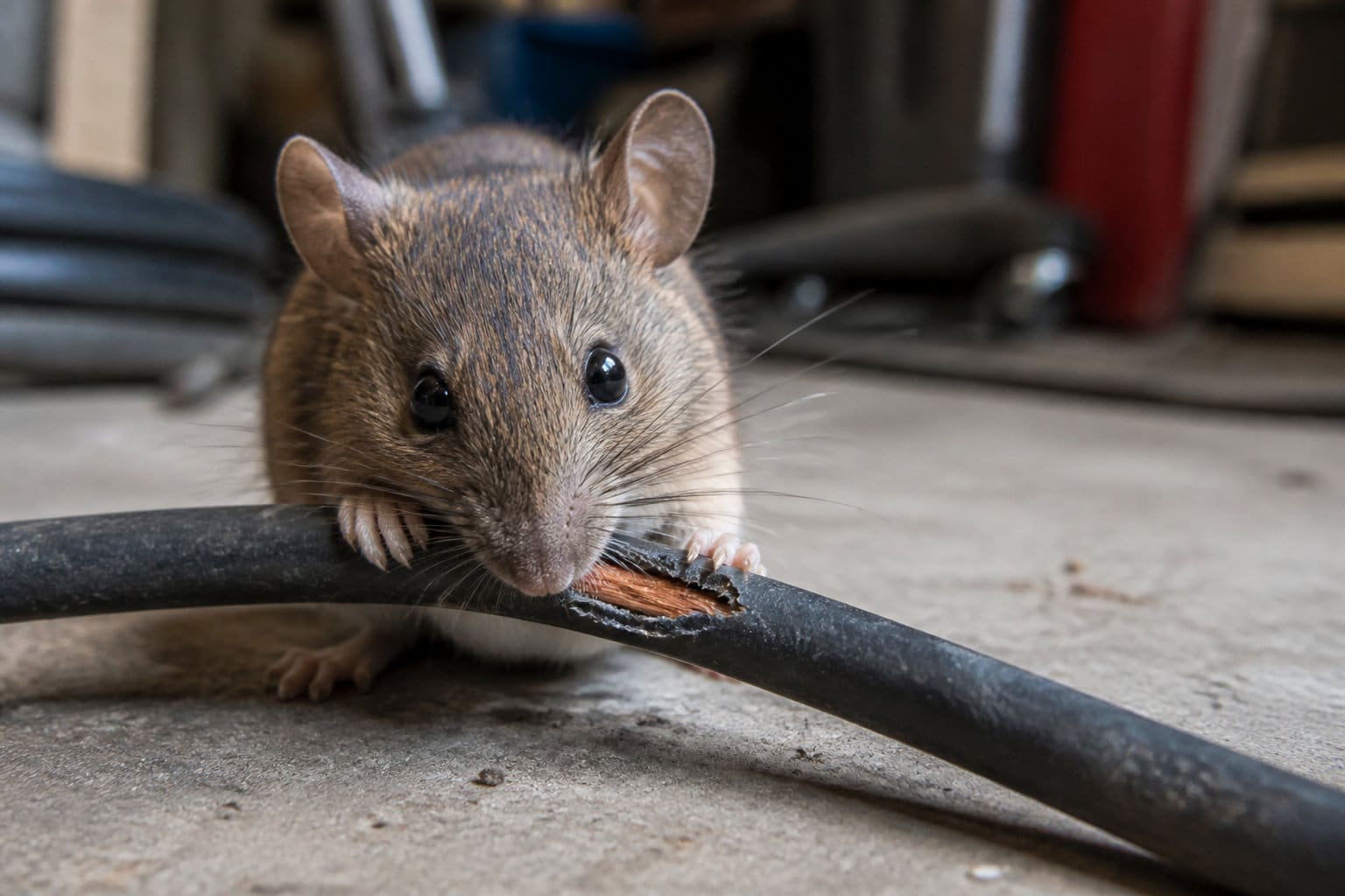 Pourquoi la présence de souris au jardin menace directement votre habitation